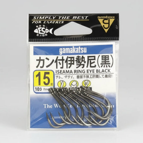 GAMAKATSU ISEAMA RING EYE BLACK