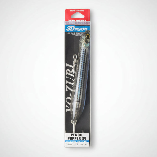 YO-ZURI 3D INSHORE PENCIL POPPER (F)