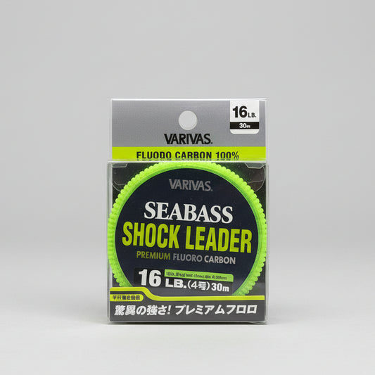 VARIVAS SEABASS SHOCK LEADER - PREMIUM FLUORO CARBON