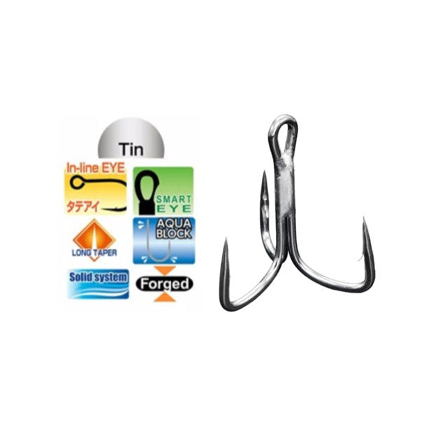 DECOY HEAVY DUTY TREBLE HOOK Y-S81