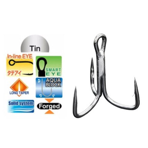DECOY HEAVY DUTY TREBLE HOOK Y-S81