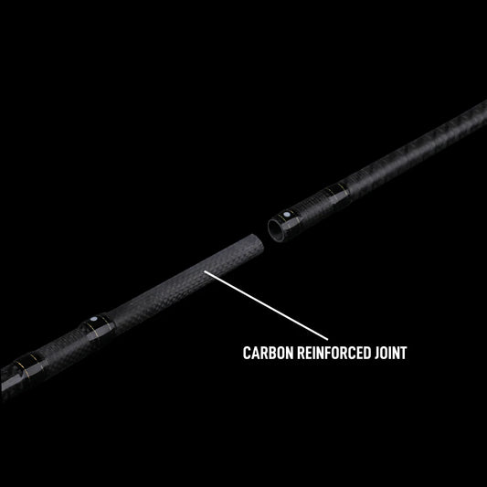BONE TRAVEL ROD - VOYAGE SALT FINESSE LITE - CARBON SOLID TIP (FOUR PIECE TRAVEL ROD)