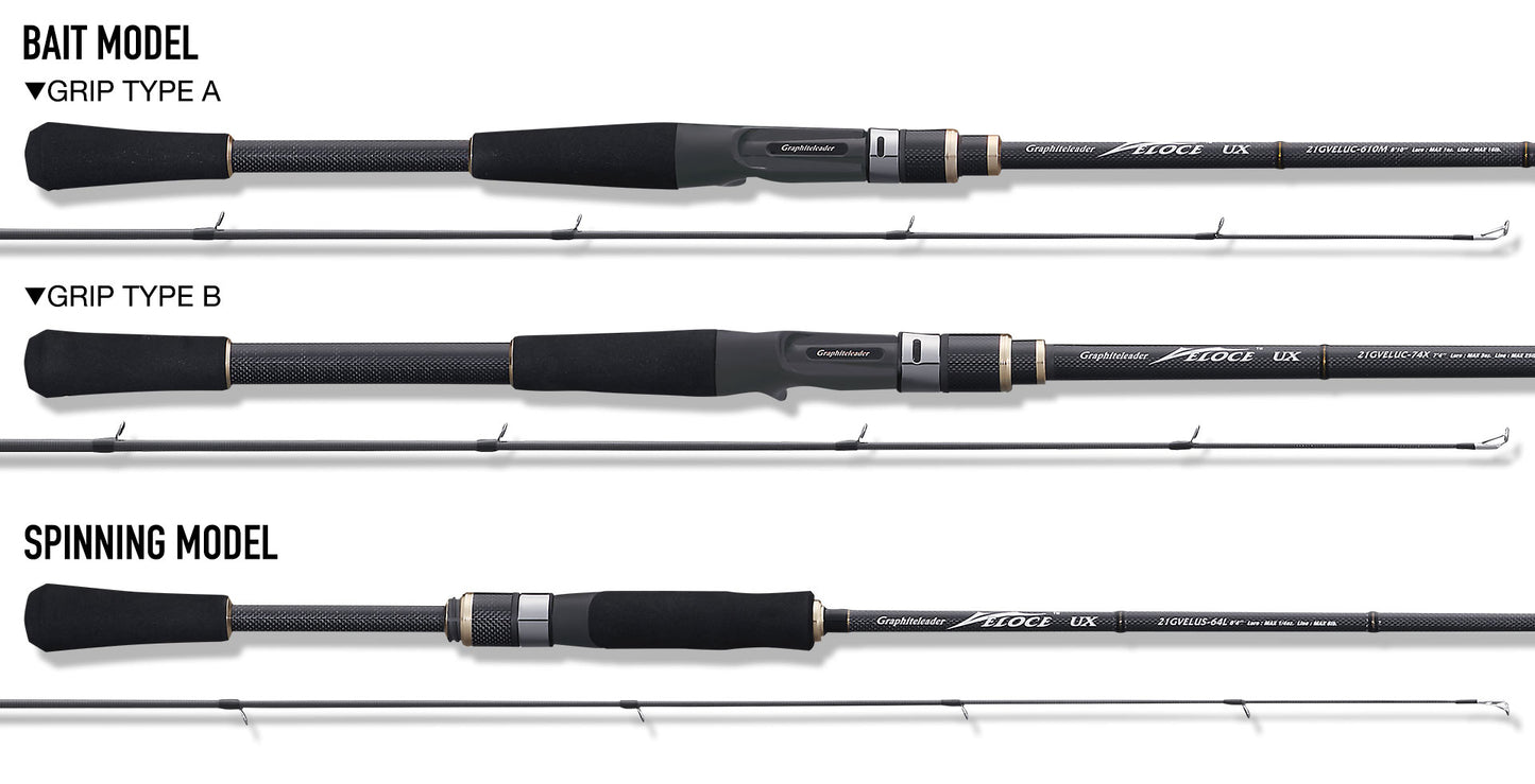 OLYMPIC BASS ROD Graphiteleader VELOCE UX