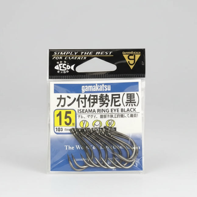 GAMAKATSU ISEAMA RING EYE BLACK