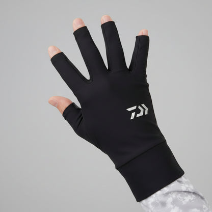 DAIWA DG-6825 ICE DRY UV PROTECTION GLOVES 5 FINGER CUTS