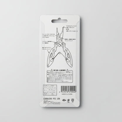 GAMAKATSU LUXXE CUTTING PE PLIERS 11.5cm LE107-1
