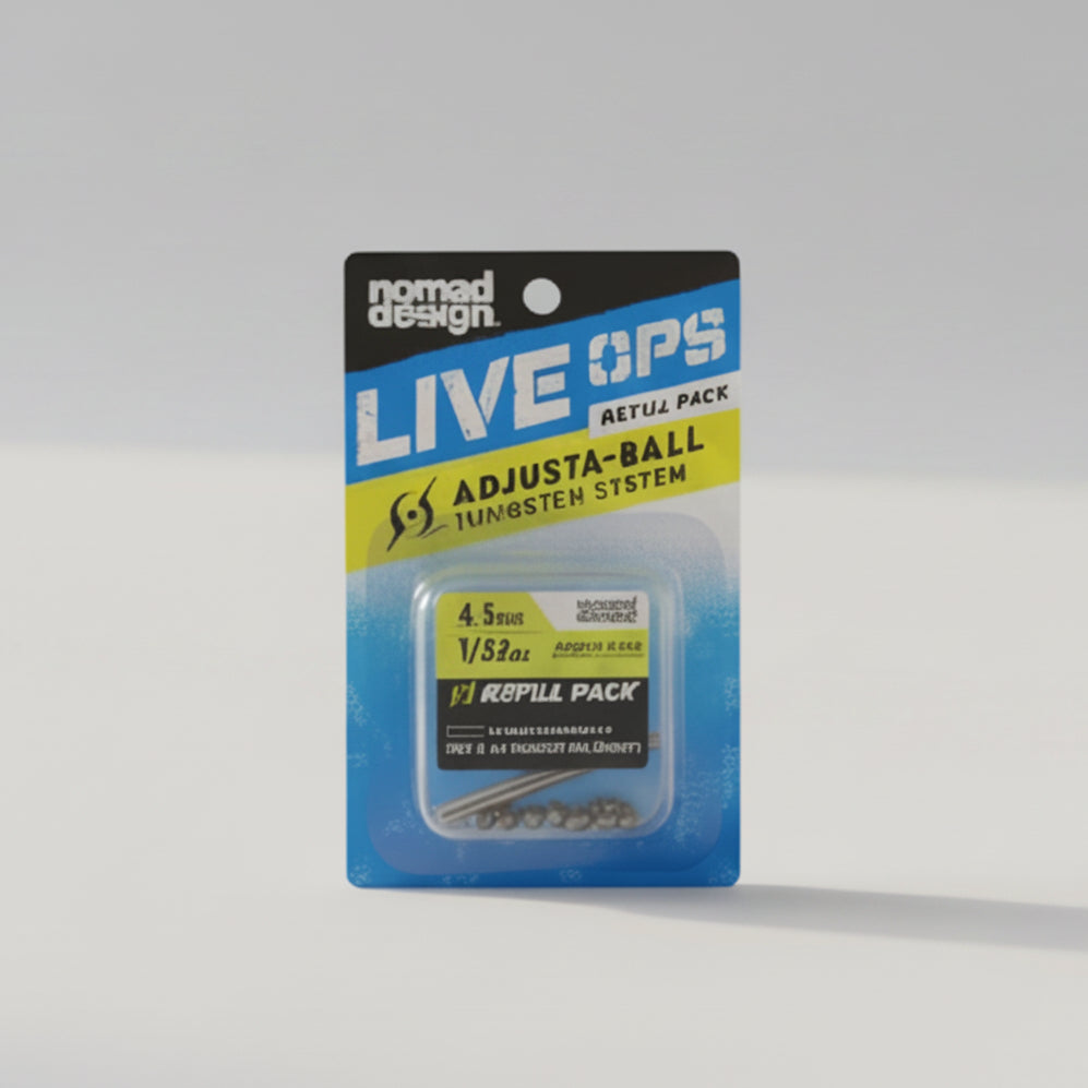 Nomad Design LIVE OPS TUNGSTEN ADJUSTA-BALL REFILL PACK