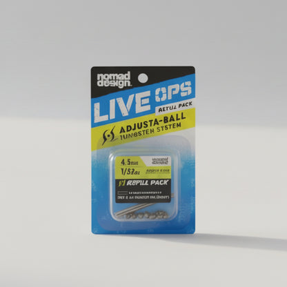 Nomad Design LIVE OPS TUNGSTEN ADJUSTA-BALL REFILL PACK