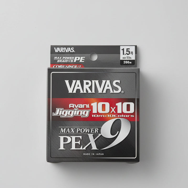 VARIVAS AVANI JIGGING 10x10 MAX POWER PEx9