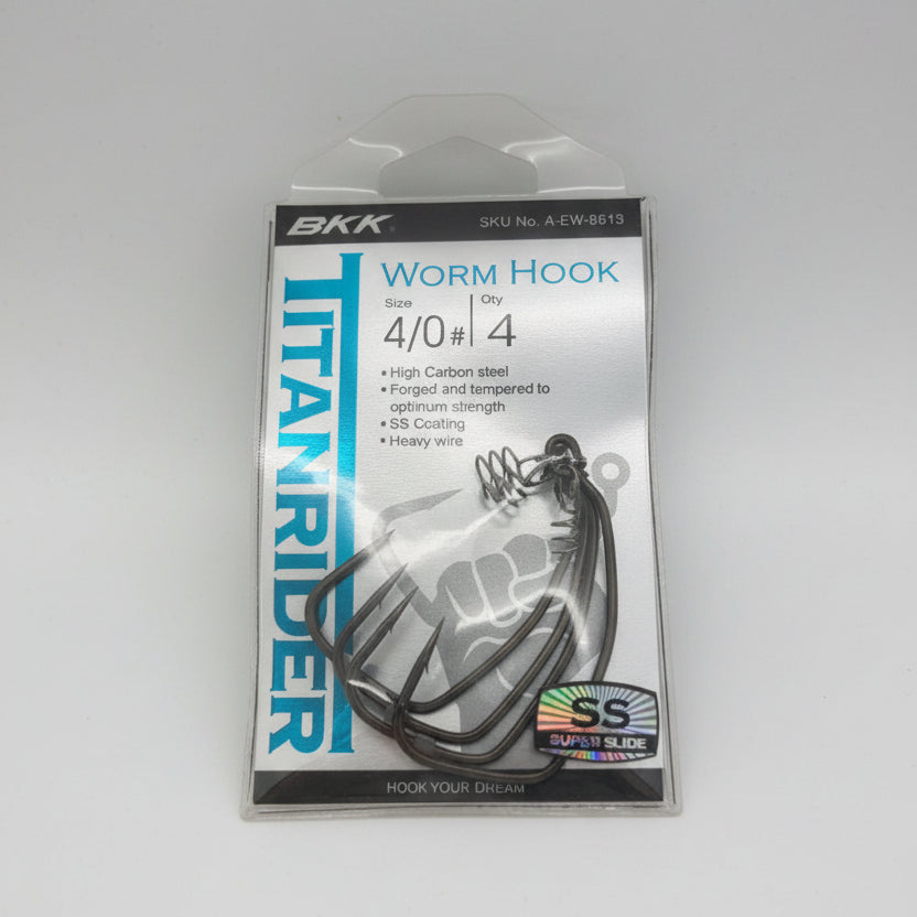 BKK TITAN RIDER WORM HOOK SS SUPER SLIDE