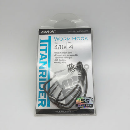 BKK TITAN RIDER WORM HOOK SS SUPER SLIDE