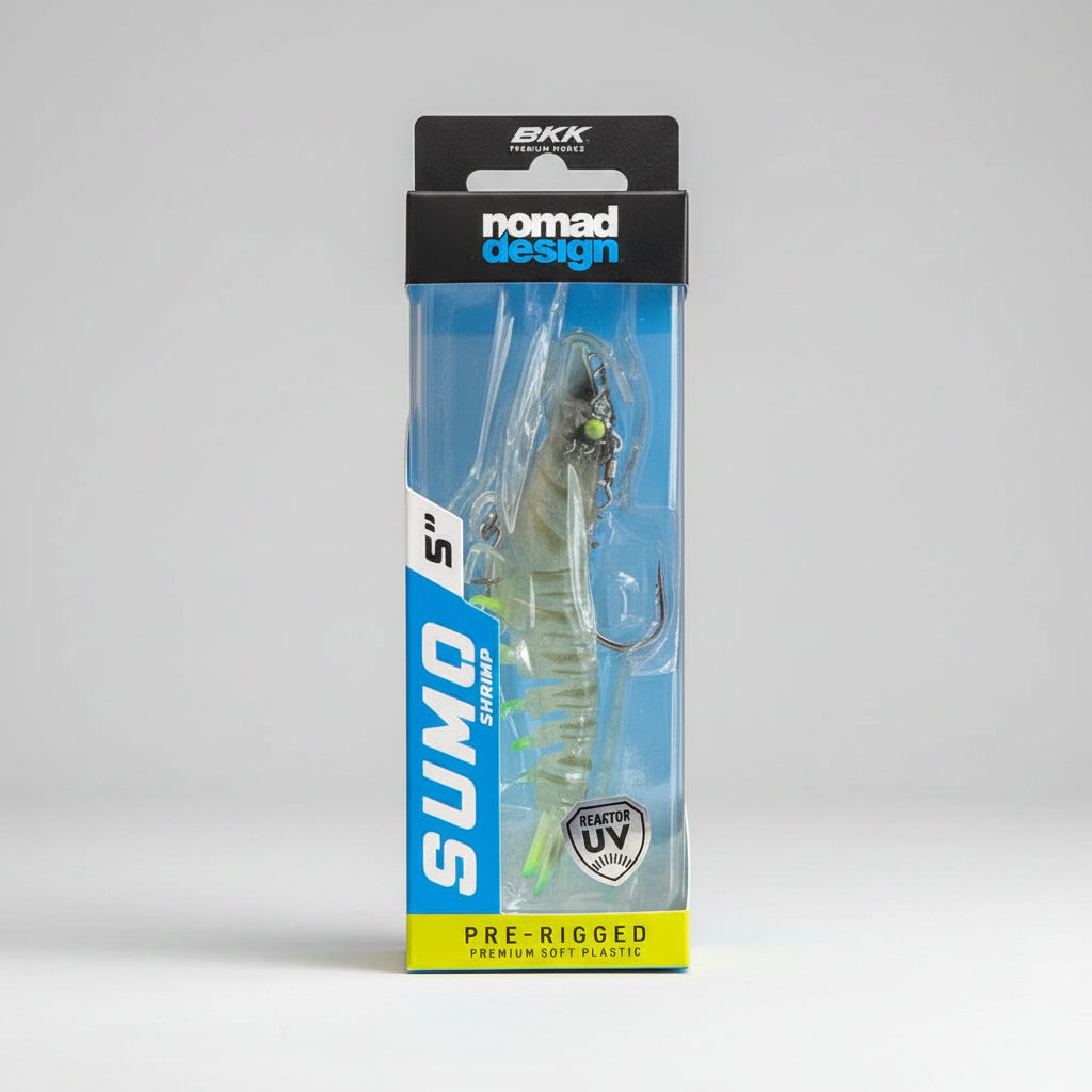 Nomad Design SUMO SHRIMP RIGGED 5" LIVE OPS