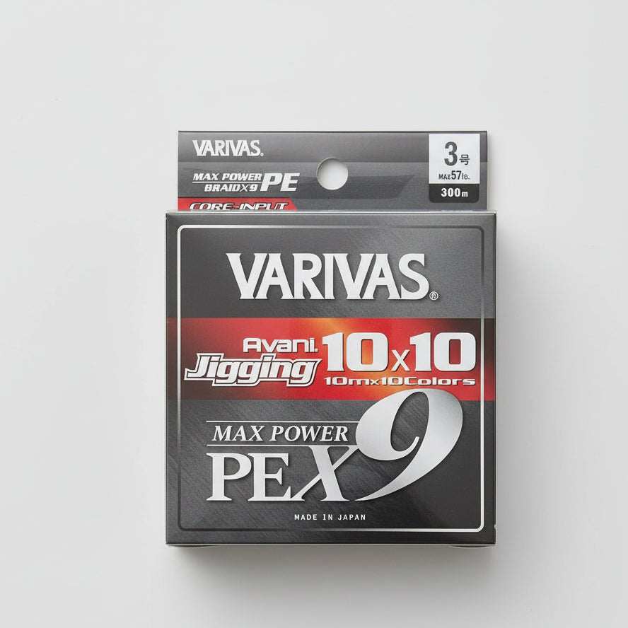 VARIVAS AVANI JIGGING 10x10 MAX POWER PEx9