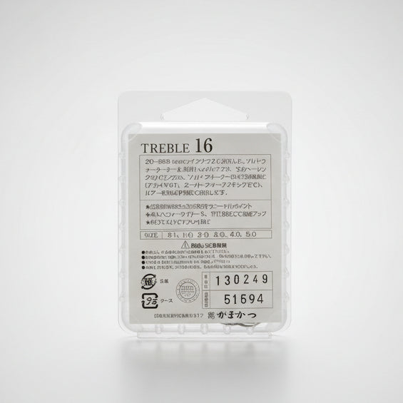 GAMAKATSU TREBLE 16 ORIGINAL PACKAGE (JPN)