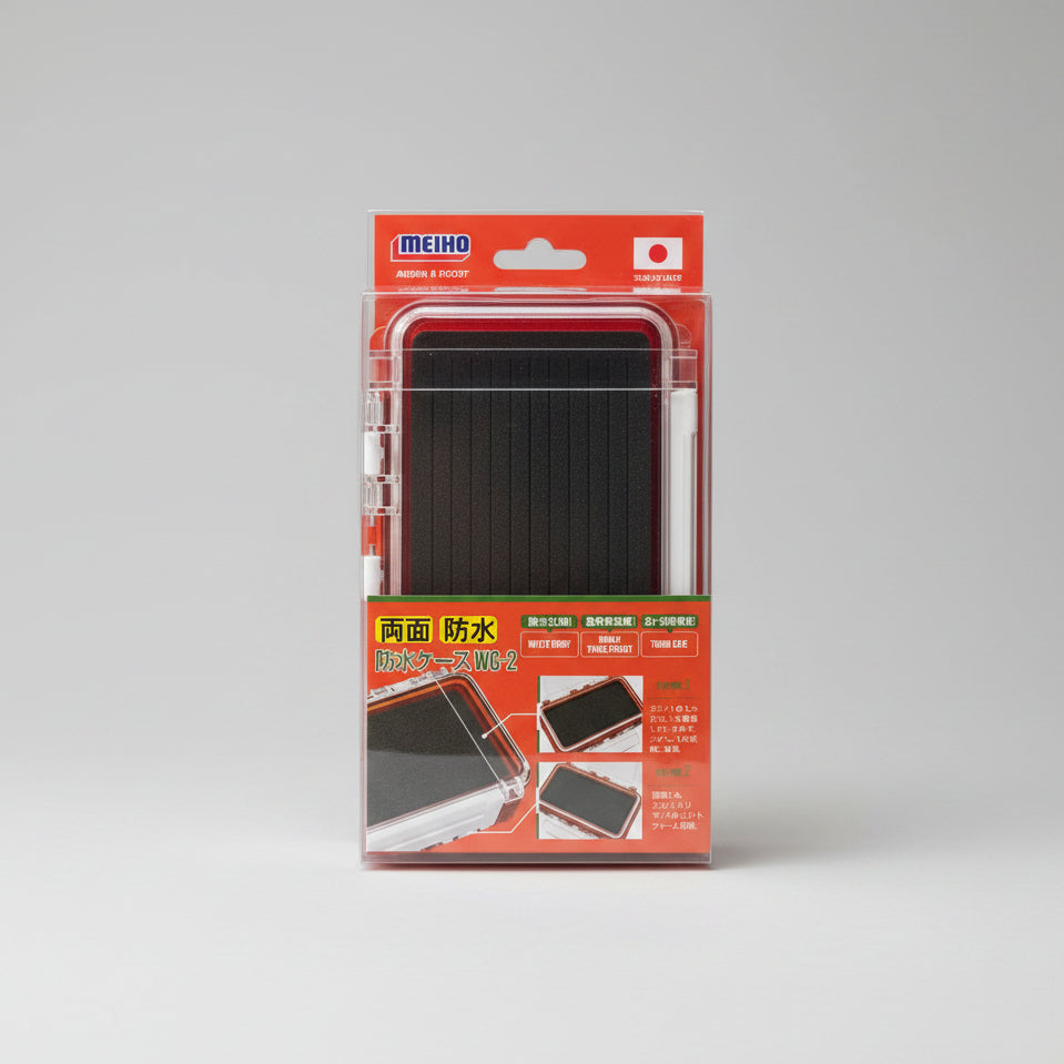 MEIHO BOUSUI WG-2 DOUBLE SIDED FOAM TACKLE CASE