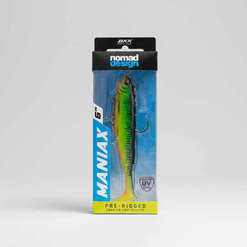 Nomad Design MANIAX Rigged 6" Swimbait - Live Ops