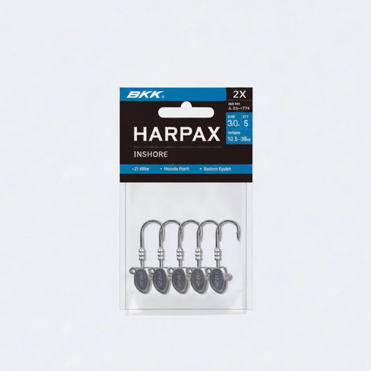 BKK HARPAX INSHORE 2X WIRE JIGHEAD