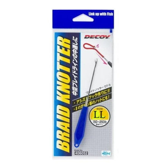 DECOY BRAID KNOTTER SPLICING NEEDLE