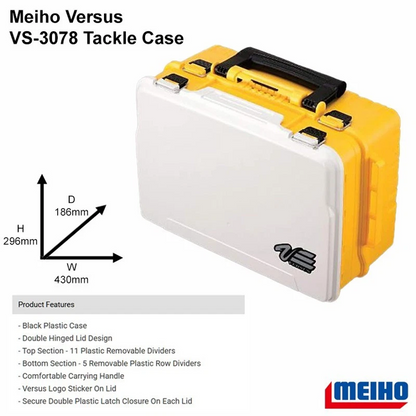 MEIHO VS-3078 TACKLE CASE