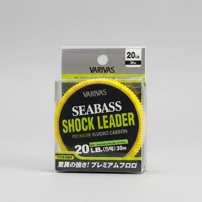 VARIVAS SEABASS SHOCK LEADER - PREMIUM FLUORO CARBON