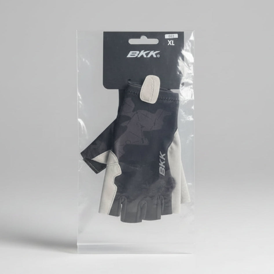 BKK FLAMINGO HALF FINGER GLOVES F-GV-3034 #M CAMO