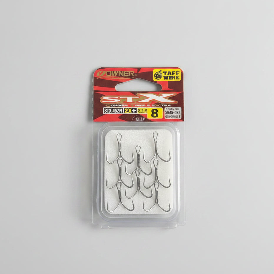 OWNER STX-45ZN 2X+ Treble Hooks