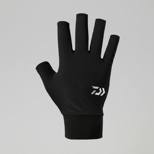 DAIWA DG-6825 ICE DRY UV PROTECTION GLOVES 5 FINGER CUTS