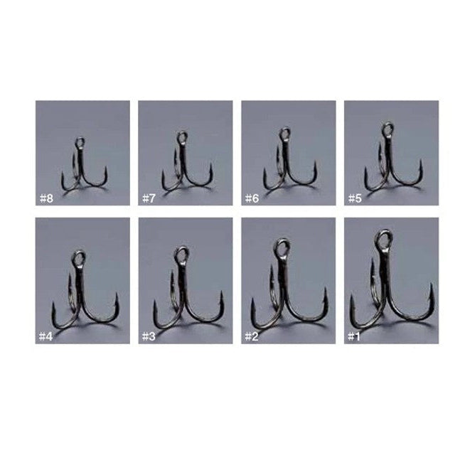 DECOY EXTRA FINE WIDE F TREBLE HOOK Y-F33F