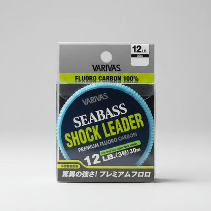 VARIVAS SEABASS SHOCK LEADER - PREMIUM FLUORO CARBON