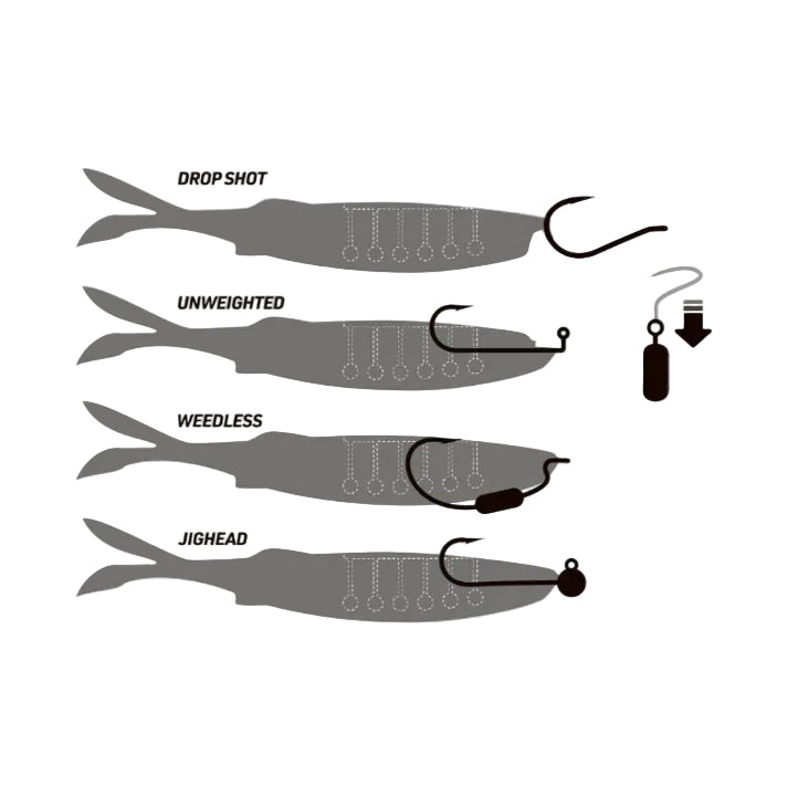 Nomad Design FALLOUT MINNOW 3.5" - Live Ops
