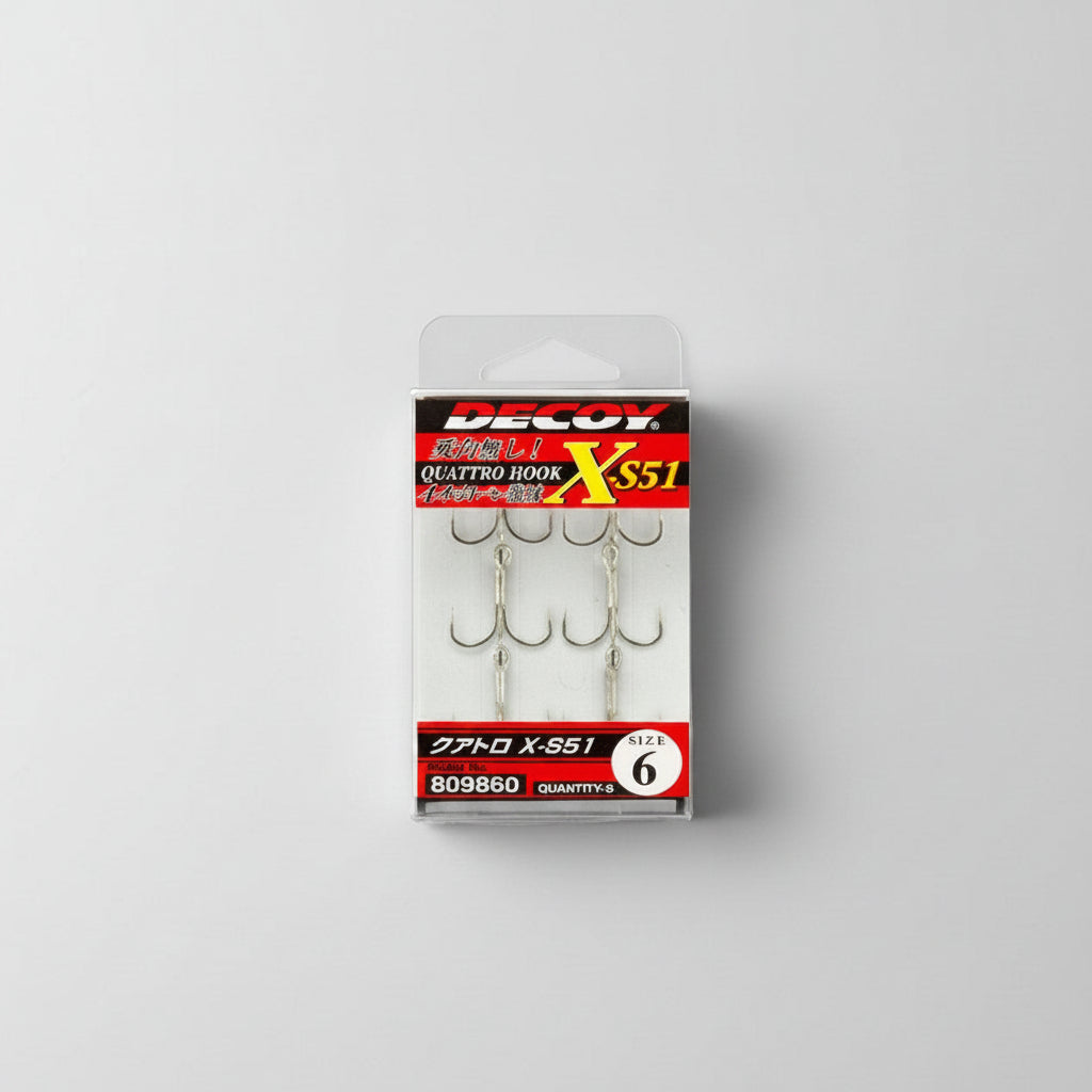 DECOY QUATTRO HOOK X-S51