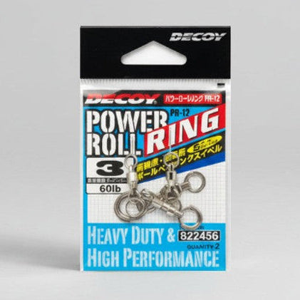 DECOY POWER ROLL RING PR-12 BALL BEARING SWIVEL/ SOLID RING