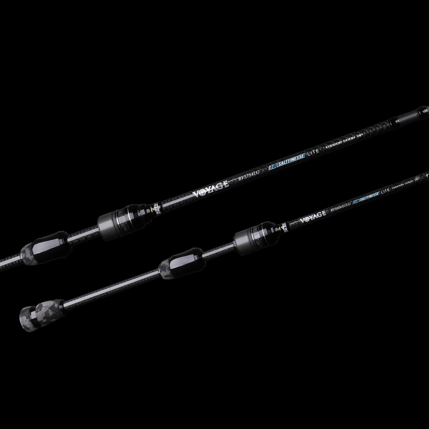 BONE TRAVEL ROD - VOYAGE SALT FINESSE LITE - CARBON SOLID TIP (FOUR PIECE TRAVEL ROD)