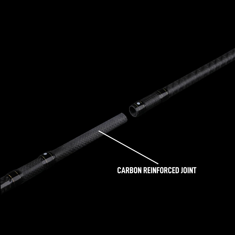 BONE TRAVEL ROD - VOYAGE SALT FINESSE LITE - CARBON SOLID TIP (FOUR PIECE TRAVEL ROD)