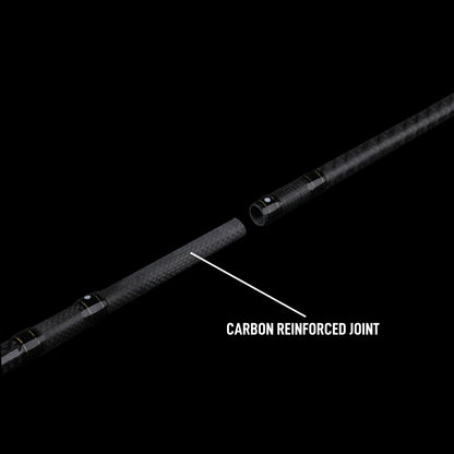 BONE TRAVEL ROD - VOYAGE SALT FINESSE LITE - CARBON SOLID TIP (FOUR PIECE TRAVEL ROD)
