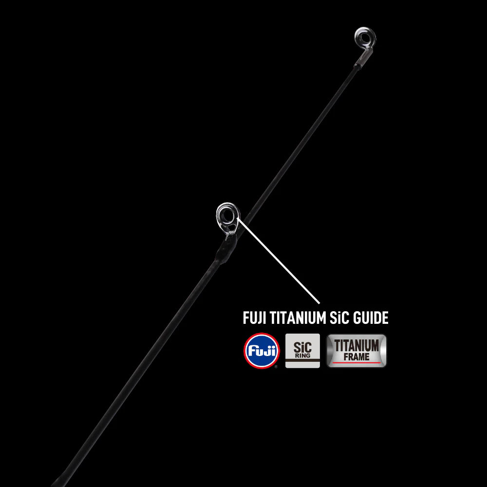 BONE TRAVEL ROD - VOYAGE SALT FINESSE LITE - CARBON SOLID TIP (FOUR PIECE TRAVEL ROD)