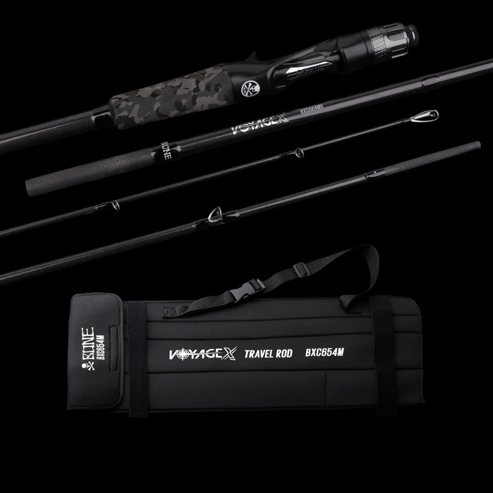 BONE TRAVEL ROD - VOYAGE-X - FOUR PIECE TRAVEL ROD