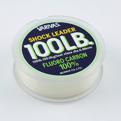 VARIVAS  SHOCK LEADER - FLUORO CARBON 100% TEST CLASS