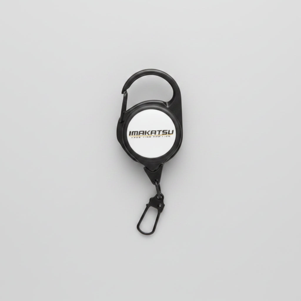 IMAKATSU IK-901 IK CARABINER PIN-ON-REEL - WHITE