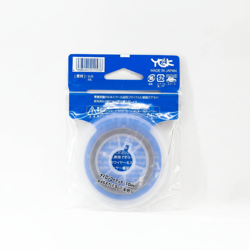 YGK Nylon Coated Stainless Steel Wire 10m