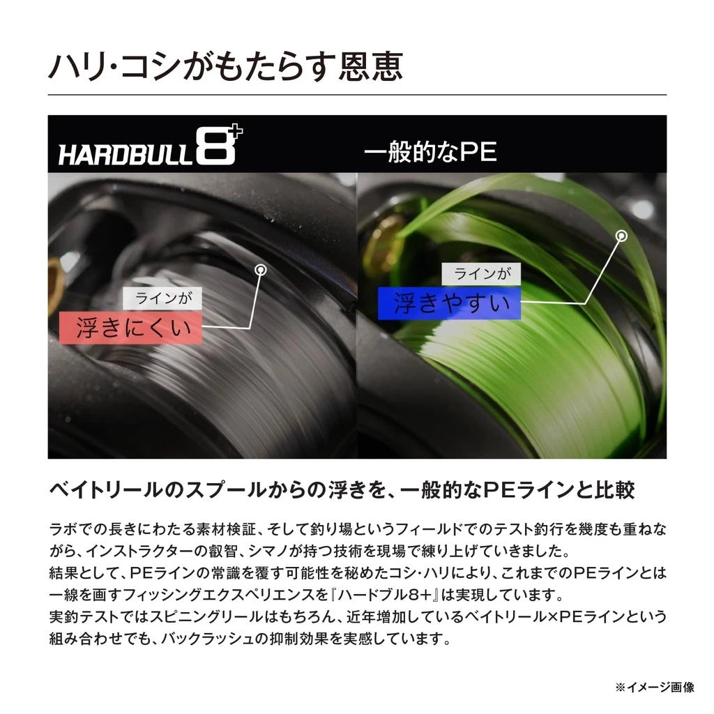 SHIMANO HARD BULL 8+ Spectra