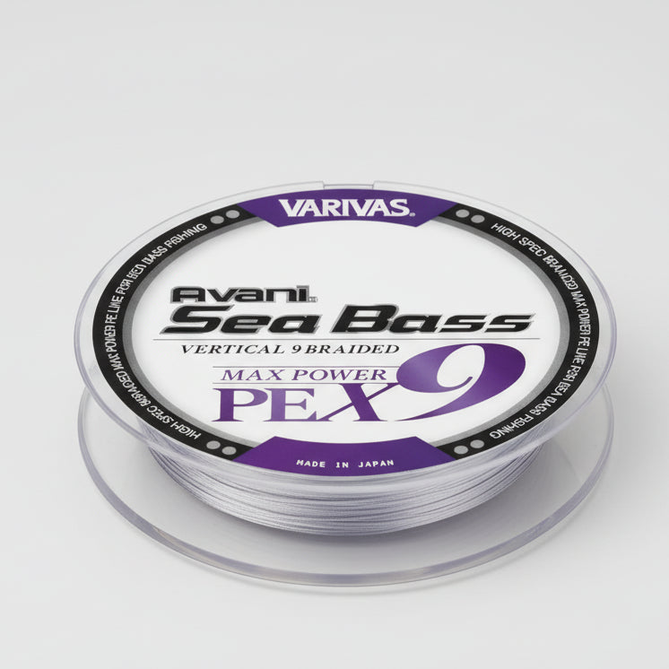 VARIVAS AVANI SEABASS VERTICAL 9 BRAIDED MAX POWER PEx9