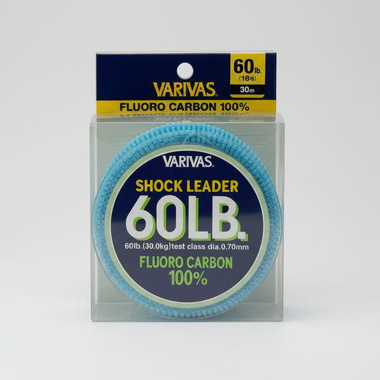 VARIVAS  SHOCK LEADER - FLUORO CARBON 100% TEST CLASS