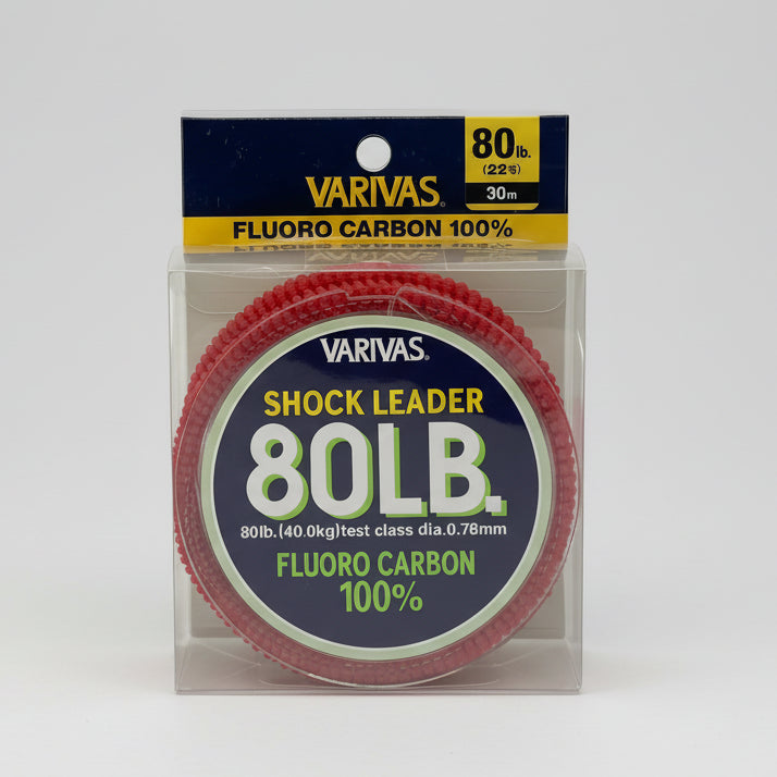 VARIVAS  SHOCK LEADER - FLUORO CARBON 100% TEST CLASS
