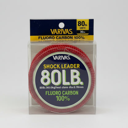 VARIVAS  SHOCK LEADER - FLUORO CARBON 100% TEST CLASS